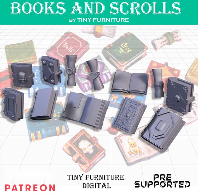 Books and scrolls