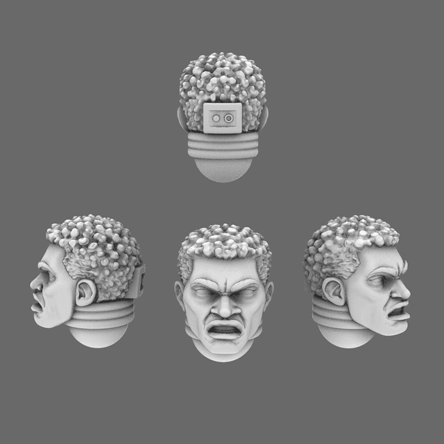 Lion Spirit Knights Basic Heads