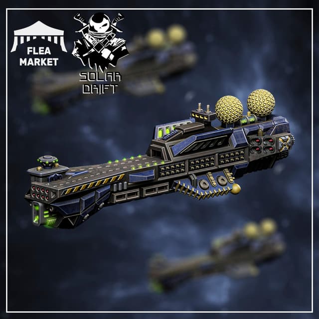 Solar Alliance Cruiser (Flesh and Metal - Solar Drift)