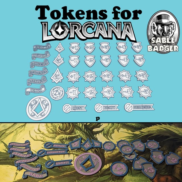 Tokens for Disney Lorcana TCG