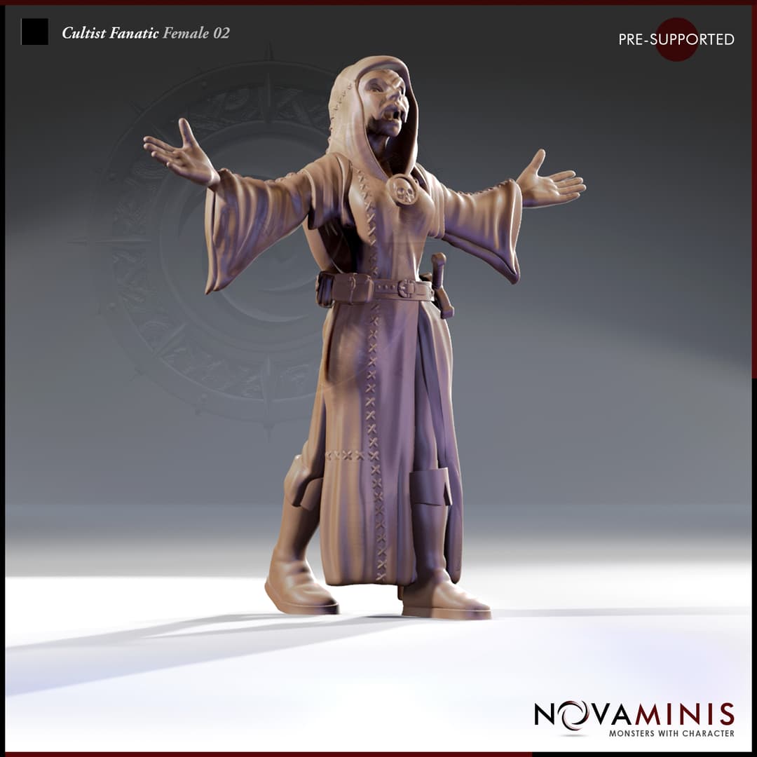Cultist Fanatic Female 02