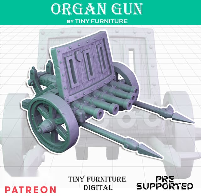 Organ Gun (Medieval Artillery)