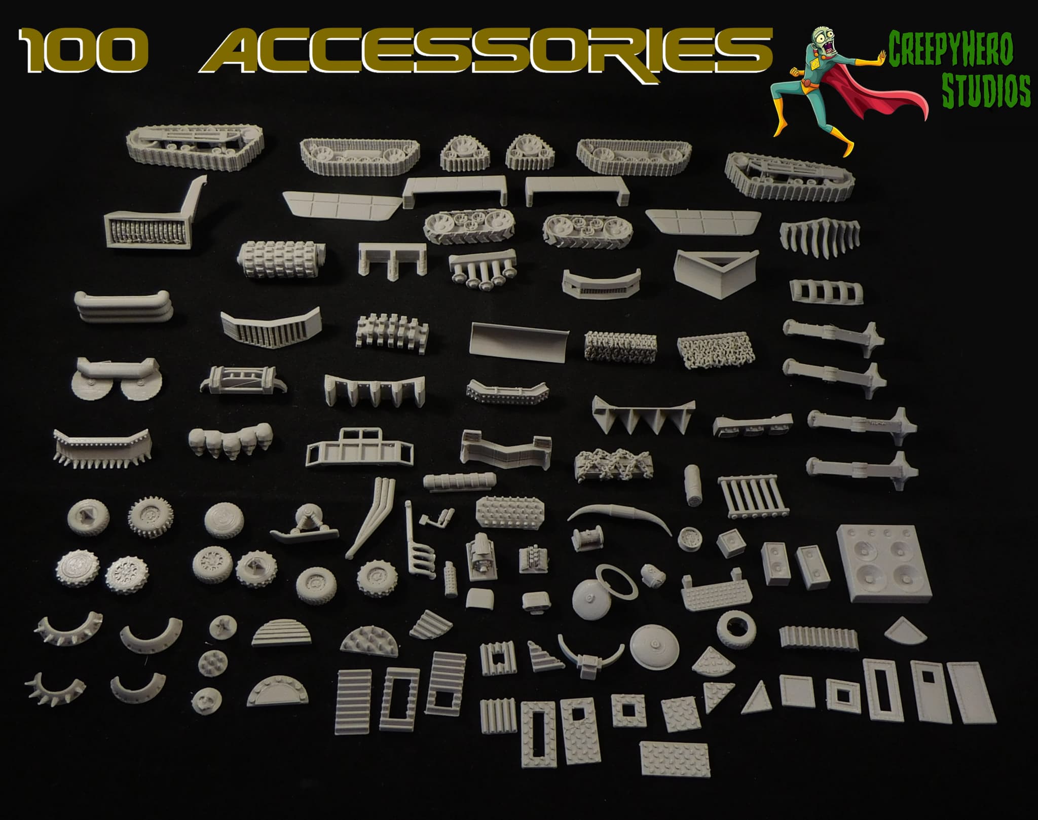 Gaslands 100 Accessories