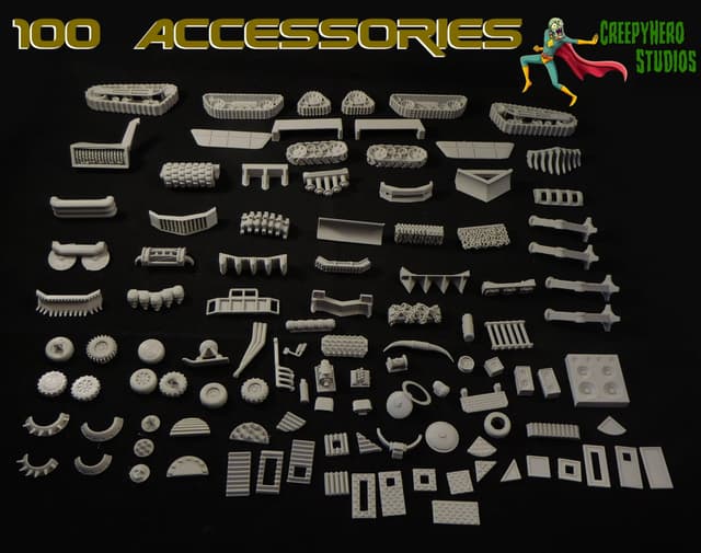 Gaslands 100 Accessories