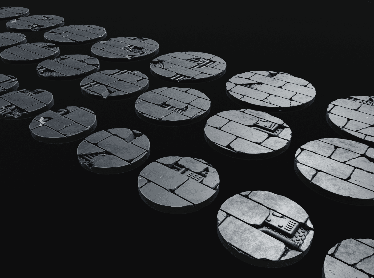 Base Toppers - Tiles Sci Fi