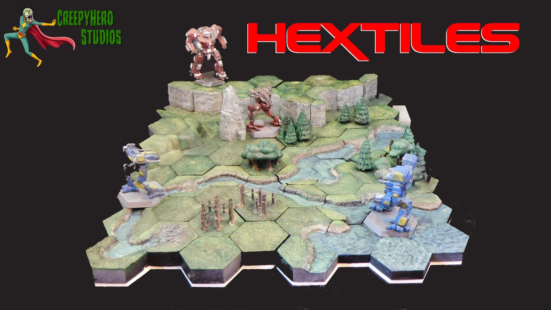 Hextile Base Plains Set