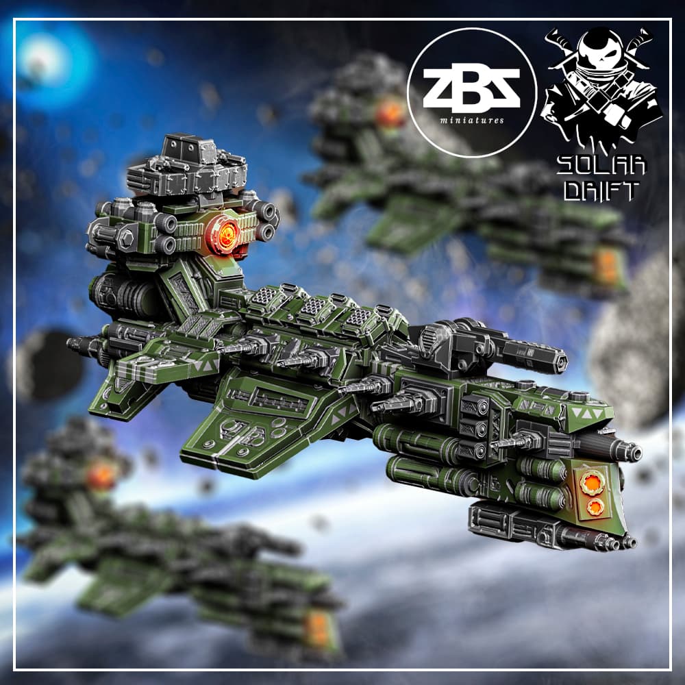 Sanctus Manipulus battleship (Solar Drift)