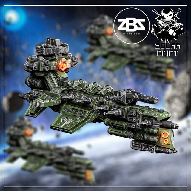Sanctus Manipulus battleship (Solar Drift)