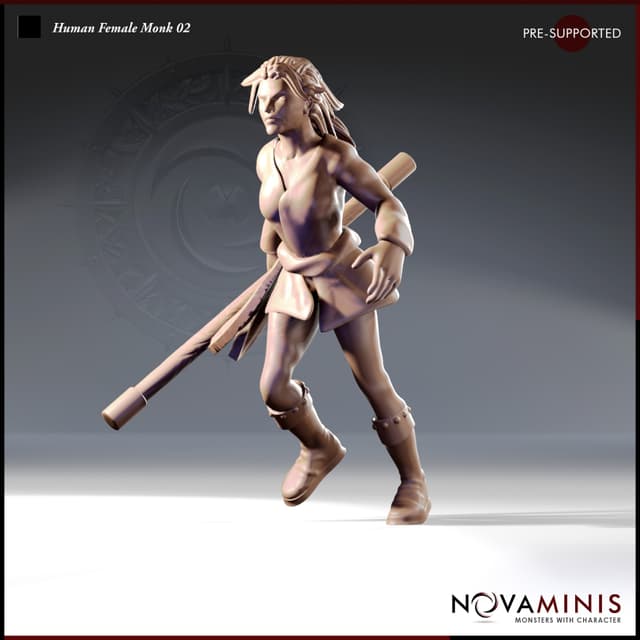 Human Female Monk 02