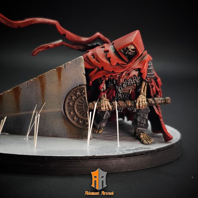 Fan Art - Red Executioner by Alexandre Chaudret