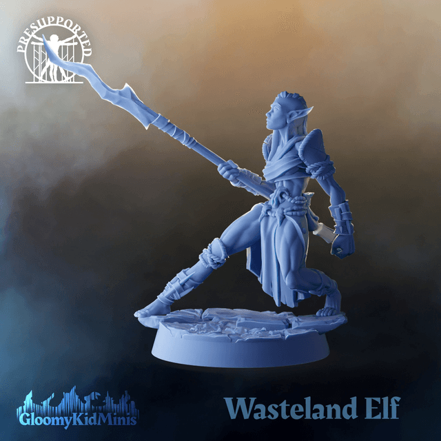 Wasteland Elf - Modular (Fighter A)