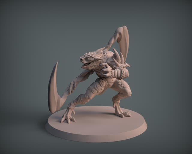 Lizardmen - Dragonborn scyther