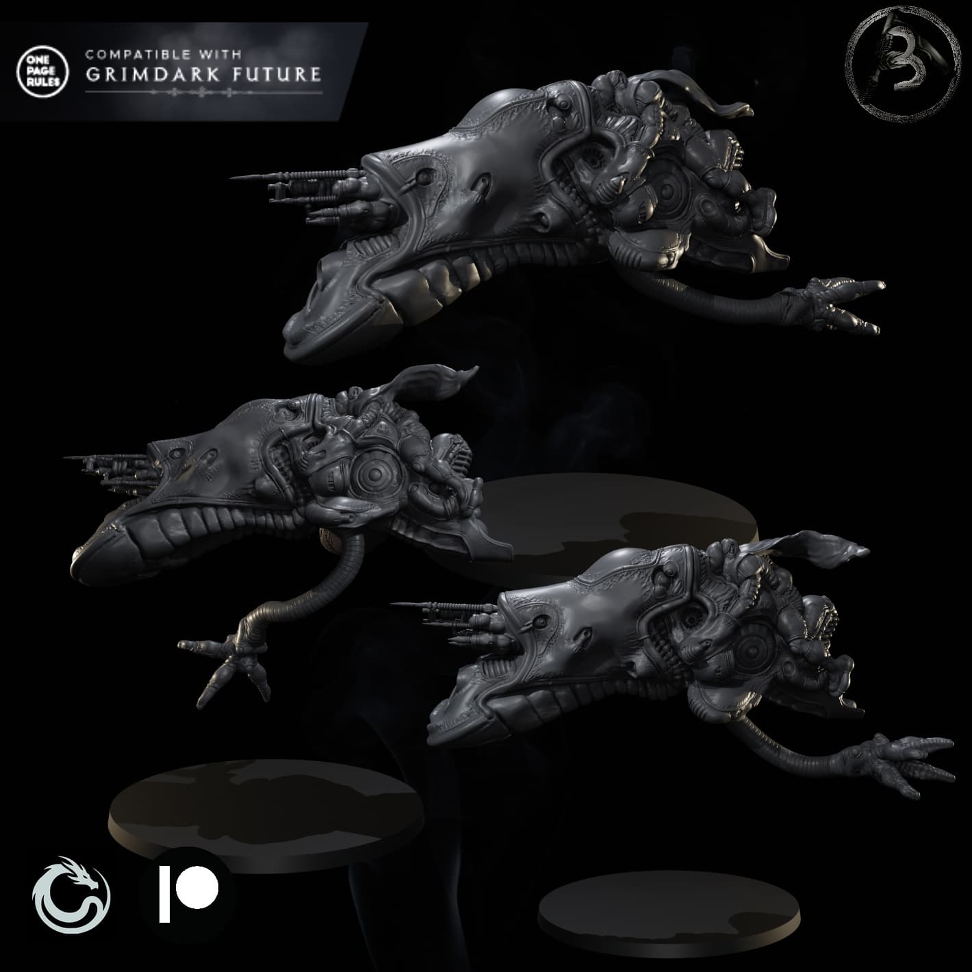 Pallid Dominion: Silphan Electronic Warfare JetBike (Ranger Edition)
