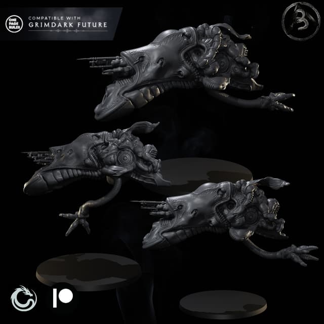 Pallid Dominion: Silphan Electronic Warfare JetBike (Ranger Edition)