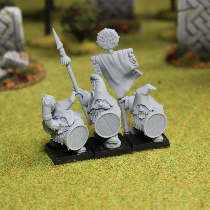 CG Dwarf Rangers with spears