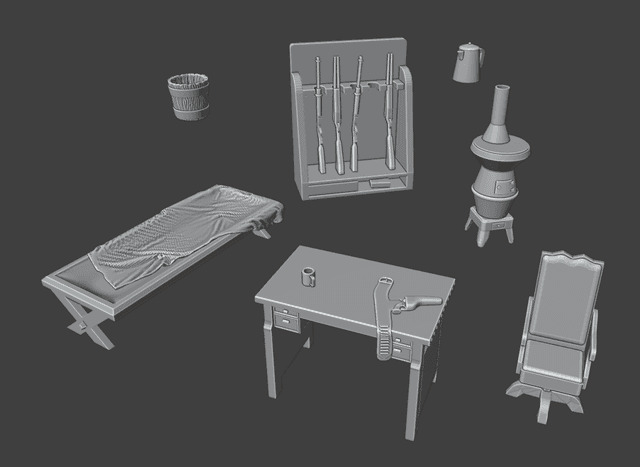 Wild West Jailhouse Furniture