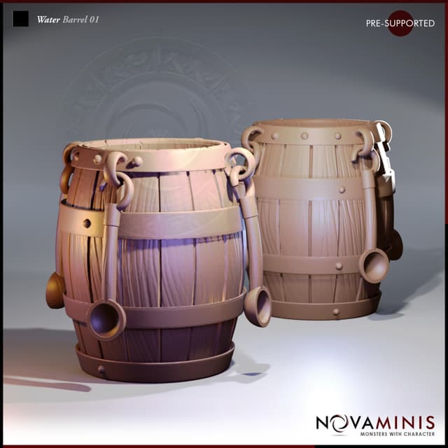 Water Barrel 01