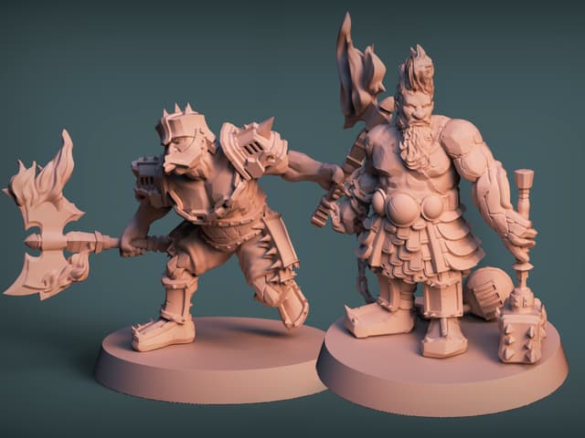 Azer Iron Dwarfs pack