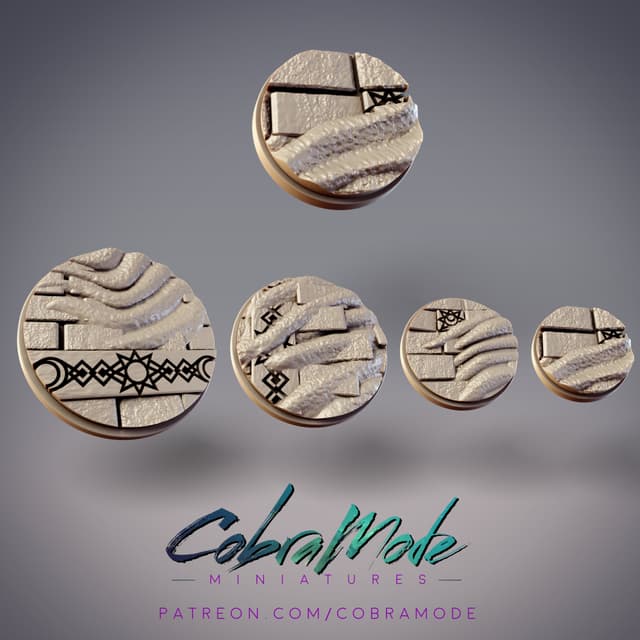 Desert Market Base Pack (4pcs)