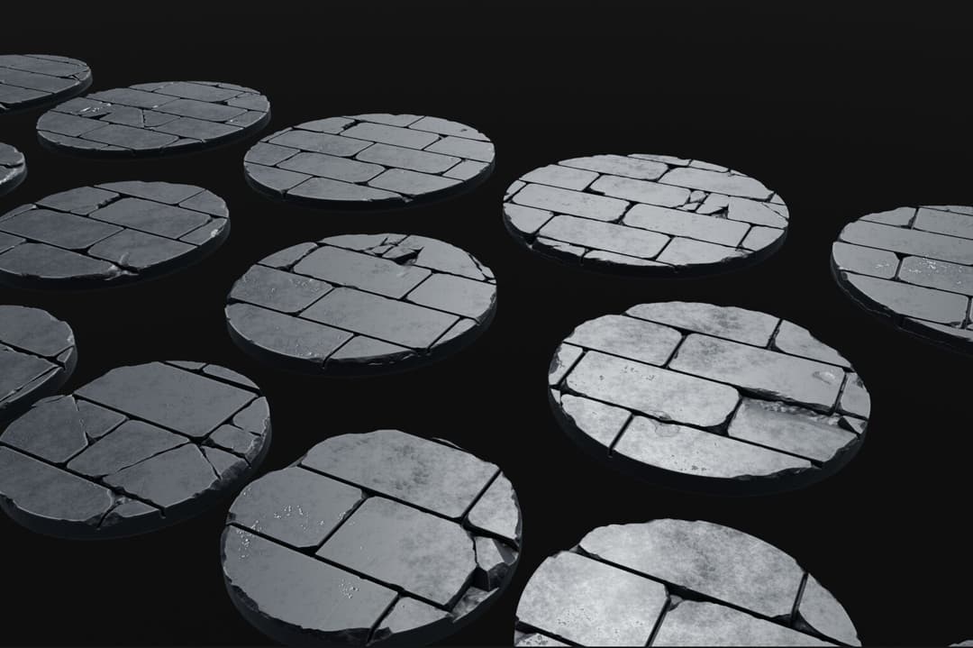 Base Toppers - Tiles Flat