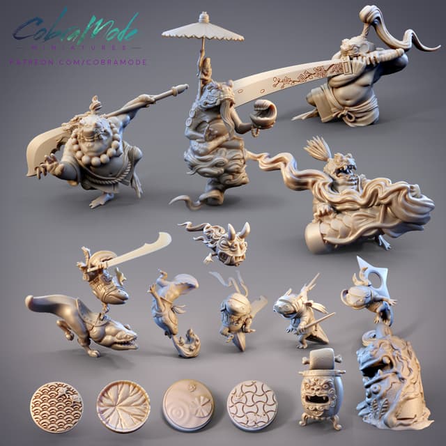 22 Piece Mikata Wetlands Bundle (Pre-Supported)