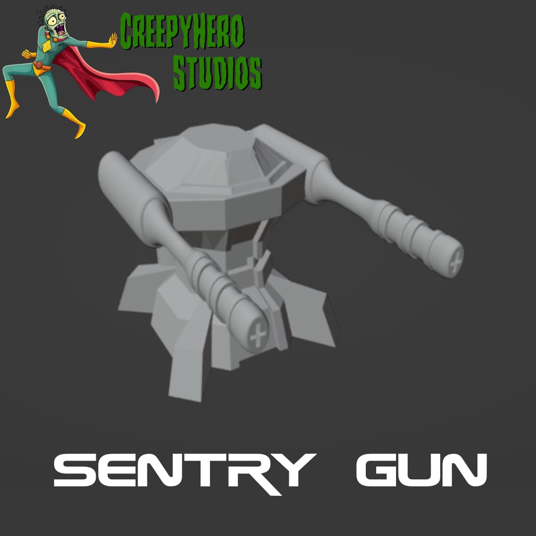 Science Fiction Sentry Gun