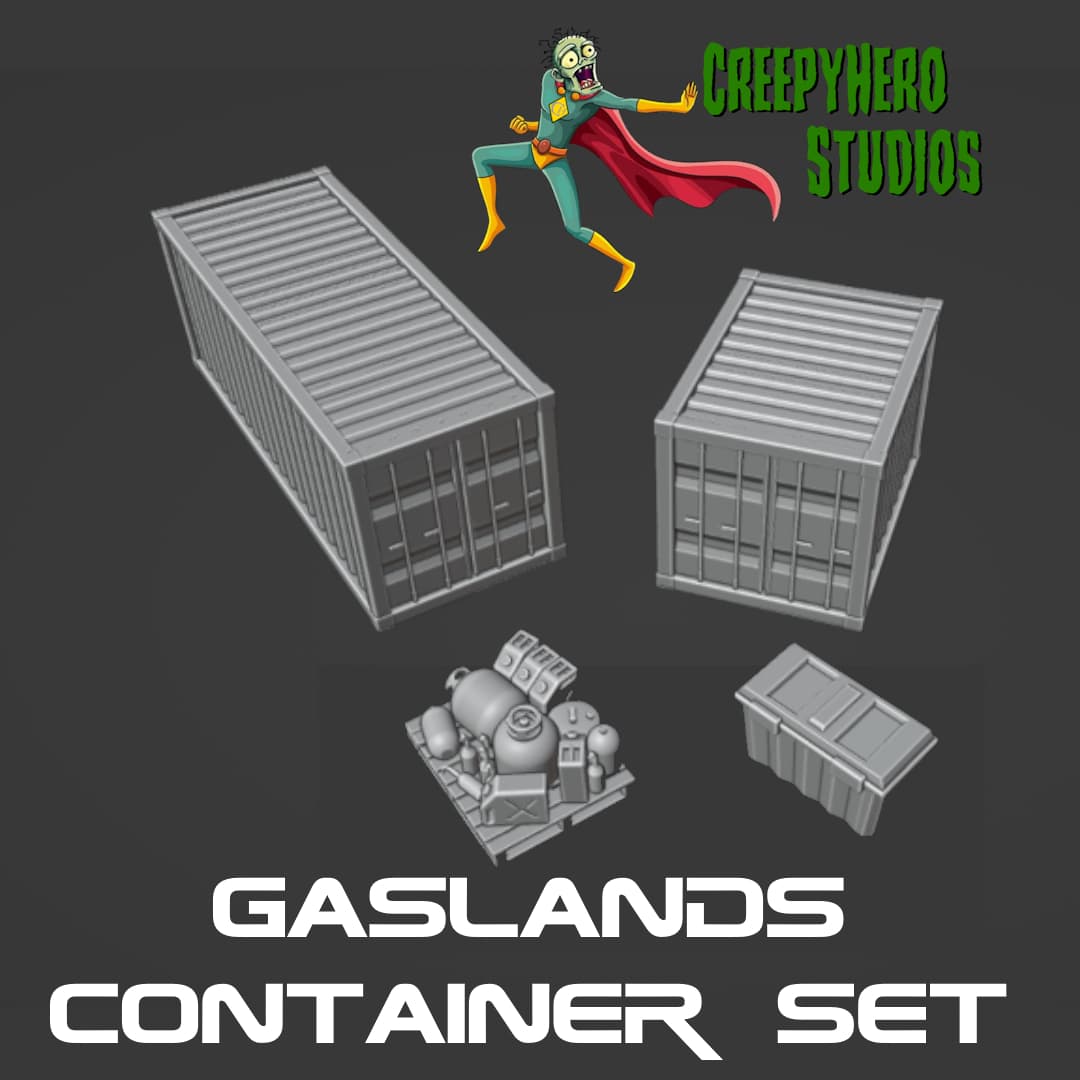 Gaslands Container Set
