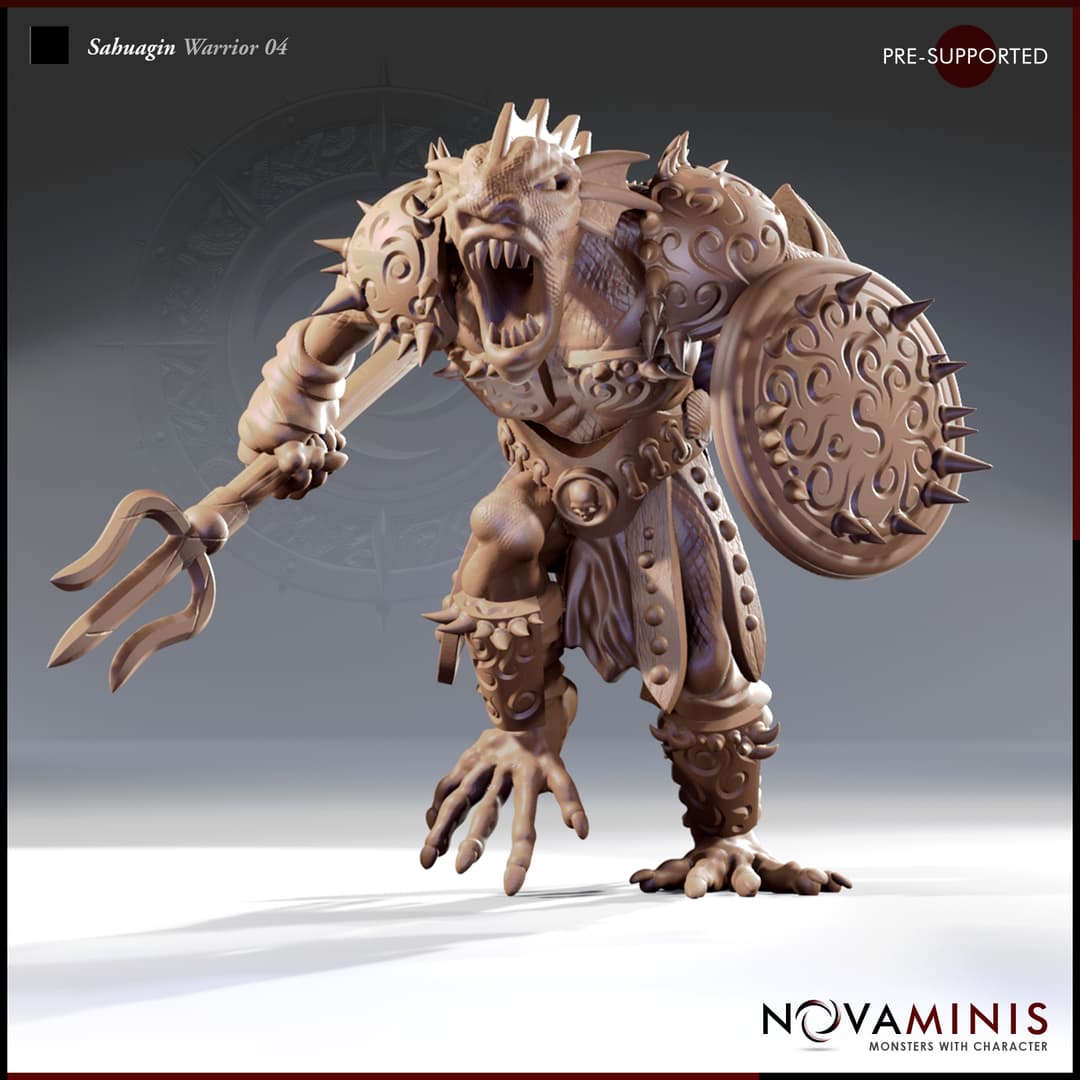 Sahuagin Warrior 04