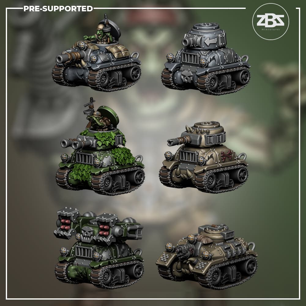 Gobber Grunts - Karve Swarm Tanks Mk1