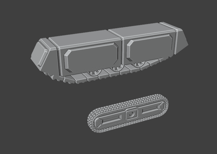 Gaslands Caterpillar Tread Set