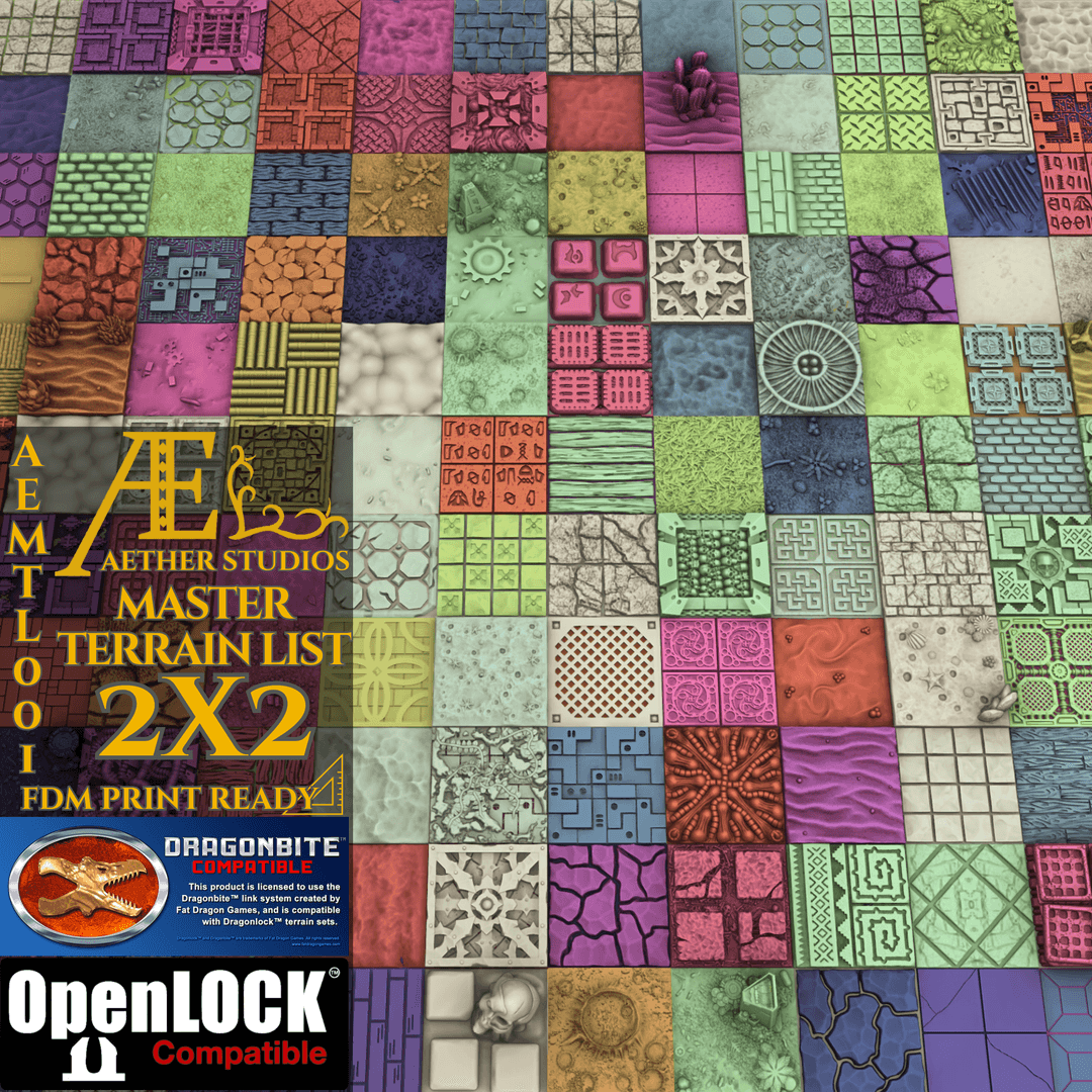 AEMTL001 – 2×2 Master Terrain List