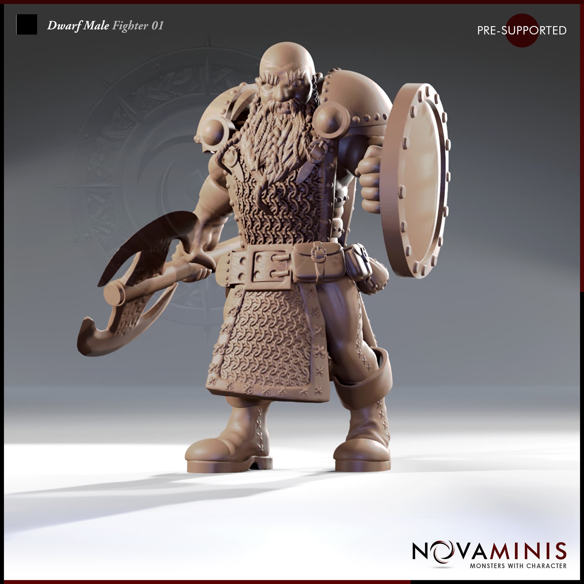 Dwarf Male Fighter 01