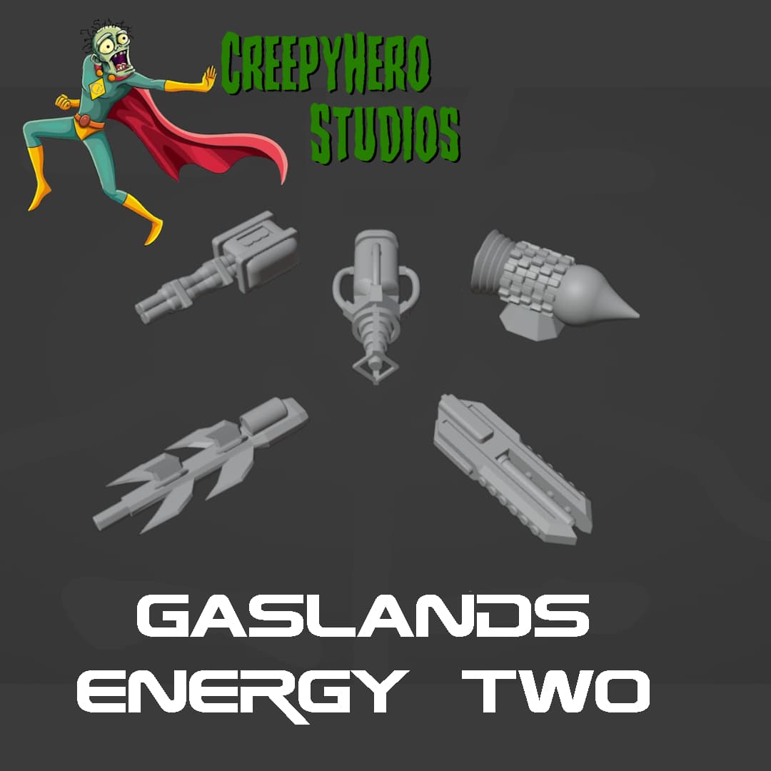 Gaslands Energy Weapon Two Set
