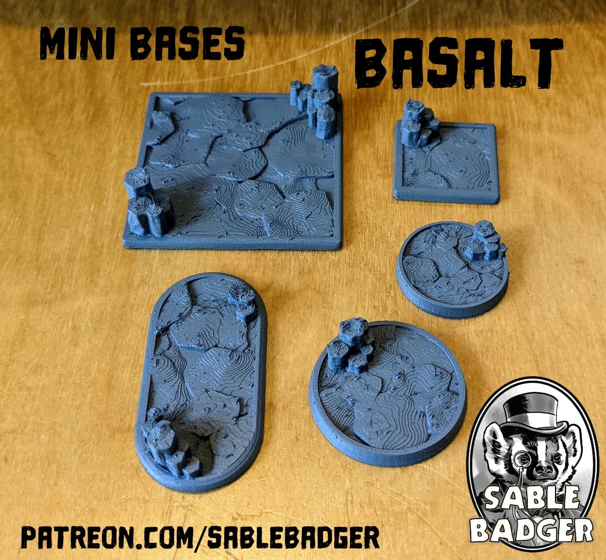 Mini Bases - Basalt