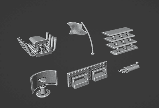 Gaslands Accessories Two Set