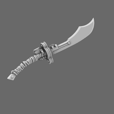 Space Mongols Guan Dao Energy Sword LEFT