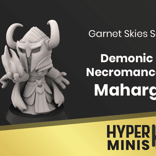 Chibi Demonic Necromancer Maharg