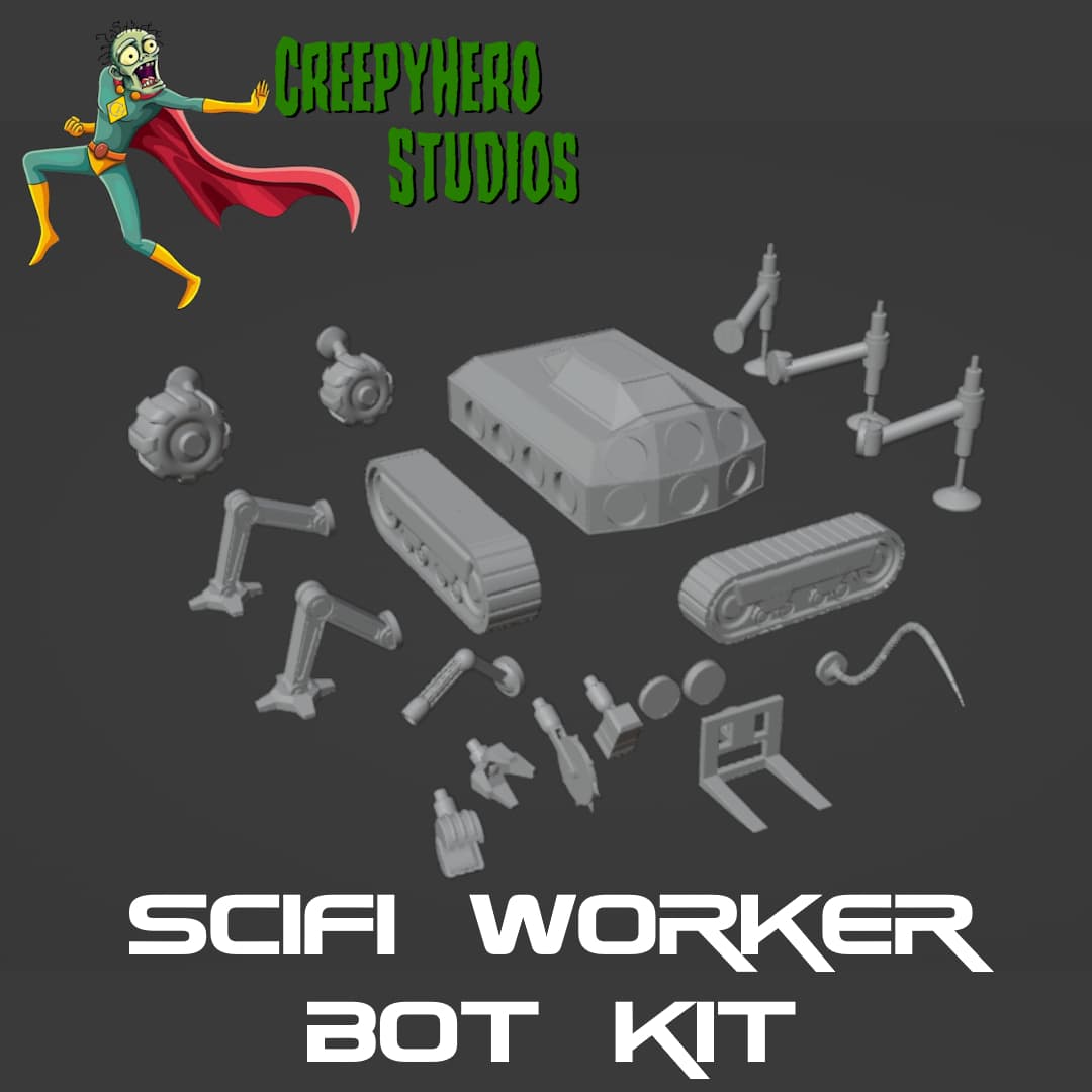 Science Fiction Worker Bots