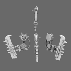 Space Orcs Robo Boyz Melee Arms LEFT