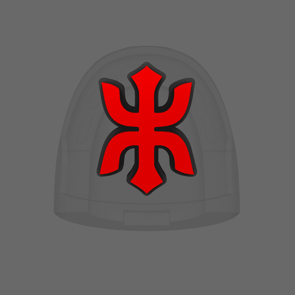 Red Ronin Chapter V10R Shoulder Symbols