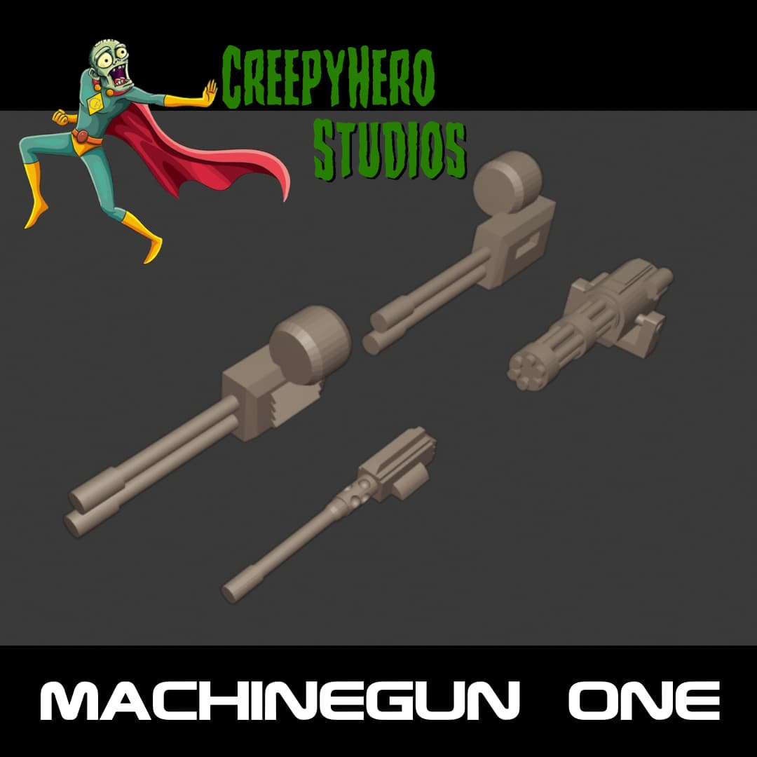 Gaslands Machinegun One Set