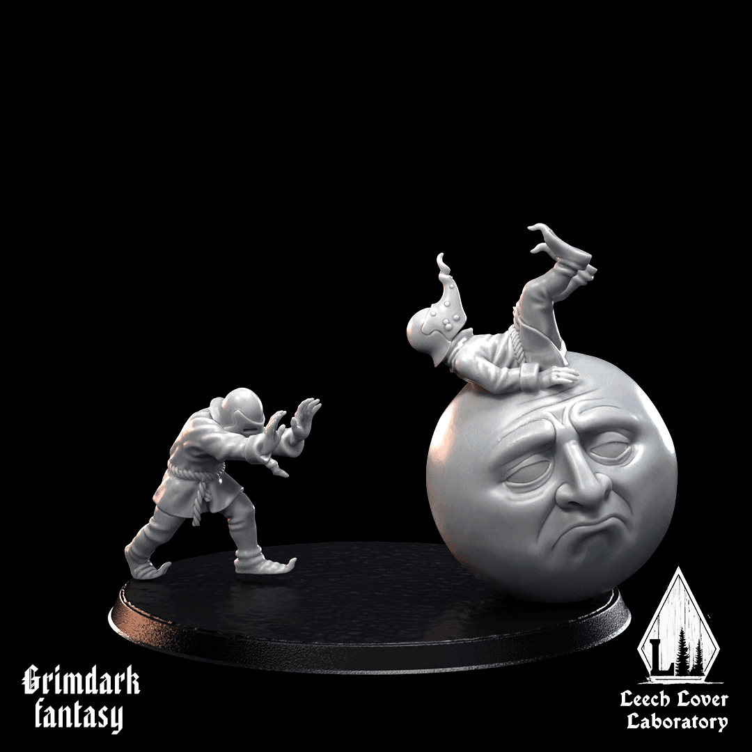 Grand Bombard crew for miniature-agnostic grimdark wargames