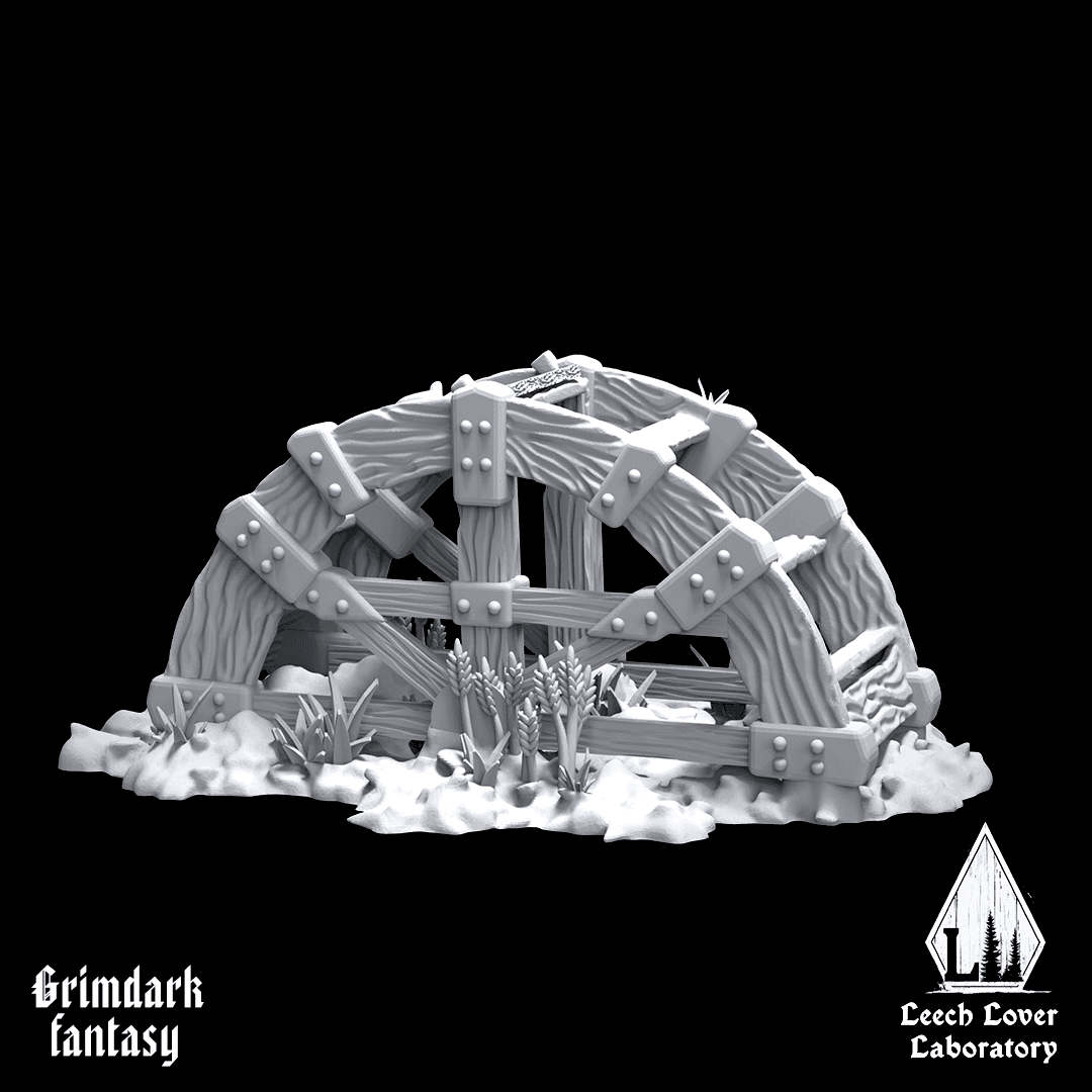 Wheel for "Spin the wheel" scenario for miniature-agnostic grimdark wargames