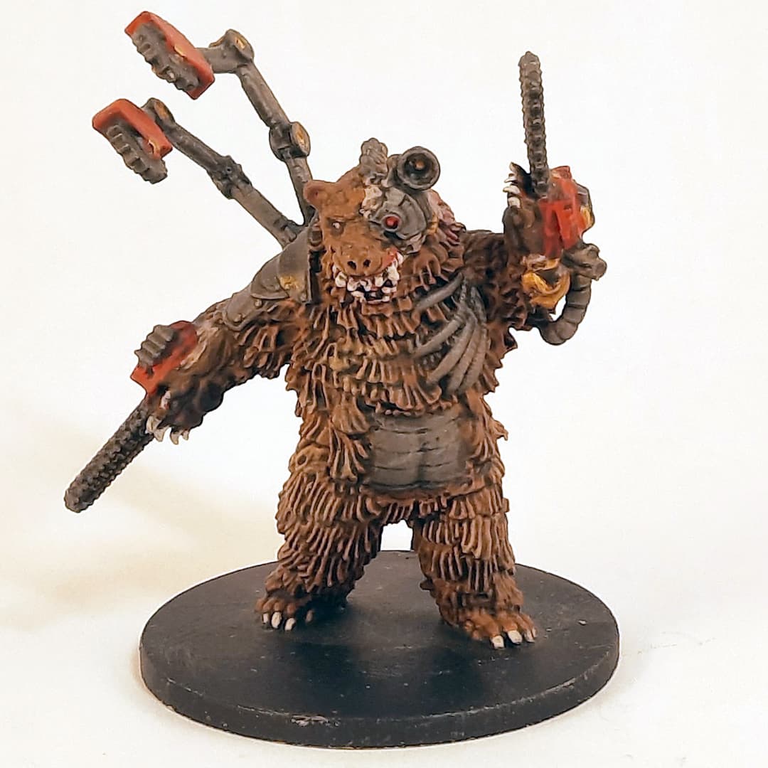 Chainsaw Bear