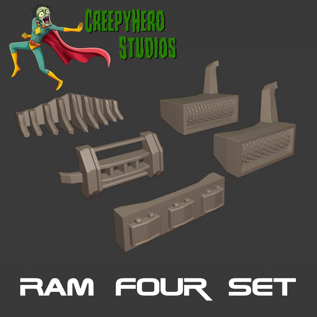 Gaslands Ram Four Set