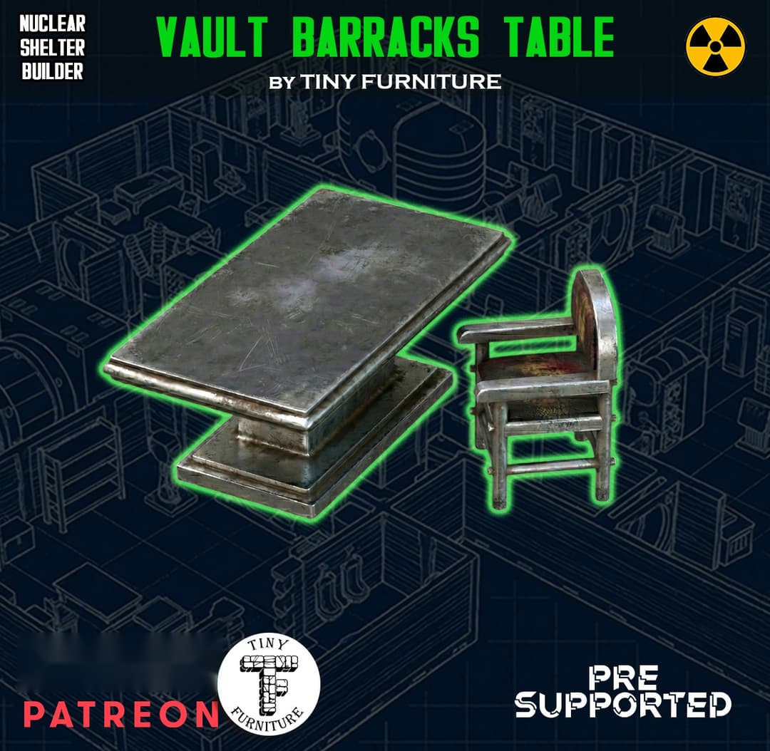 Vault Barracks Table
