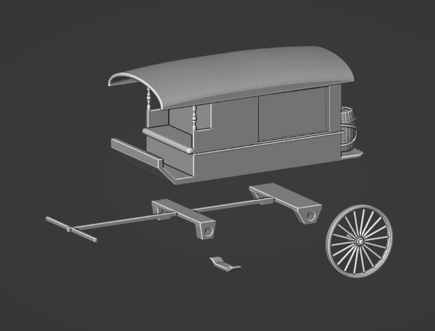 Wild West Snake Oil Salesman Wagon