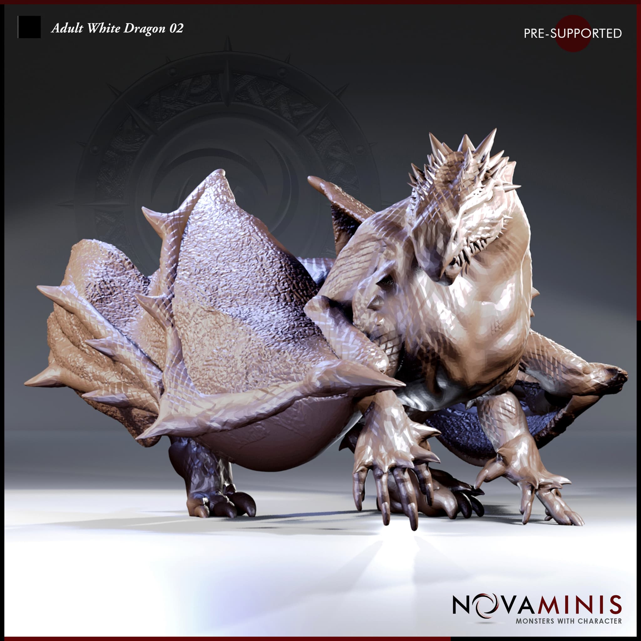 Adult White Dragon 02