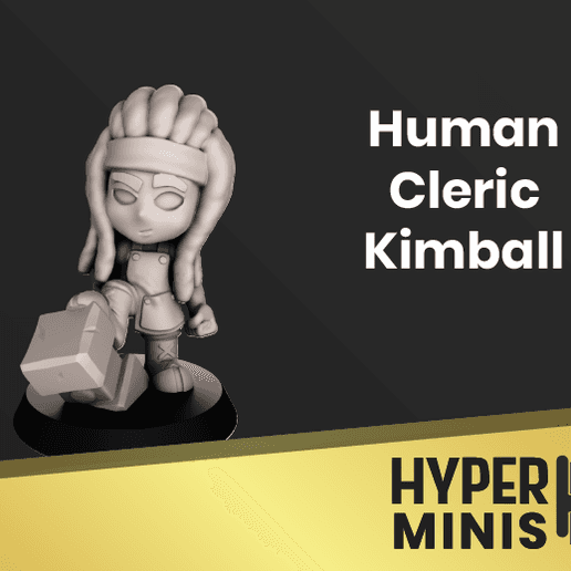 Human Cleric Kimball