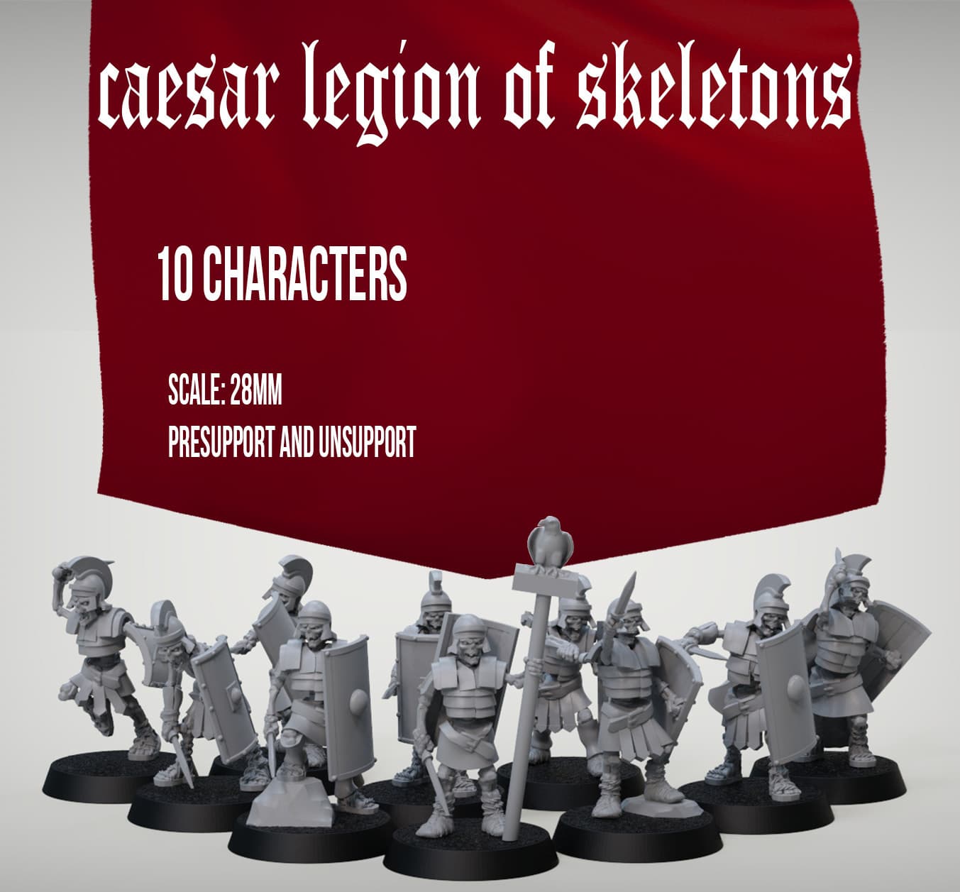 Caesar Legion of Skeletons